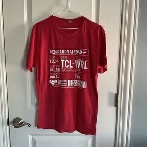 Univeristy of Alabama Education Abroad tee